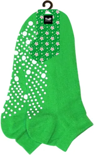 Yoga Socks Non Slip Exercise Socks - Green