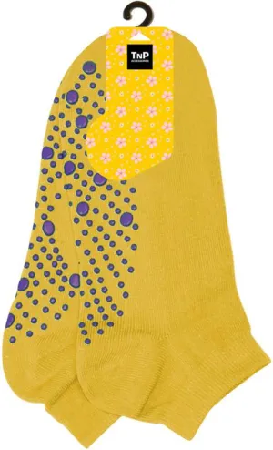 Yoga Socks Non Slip Exercise Socks - Yellow