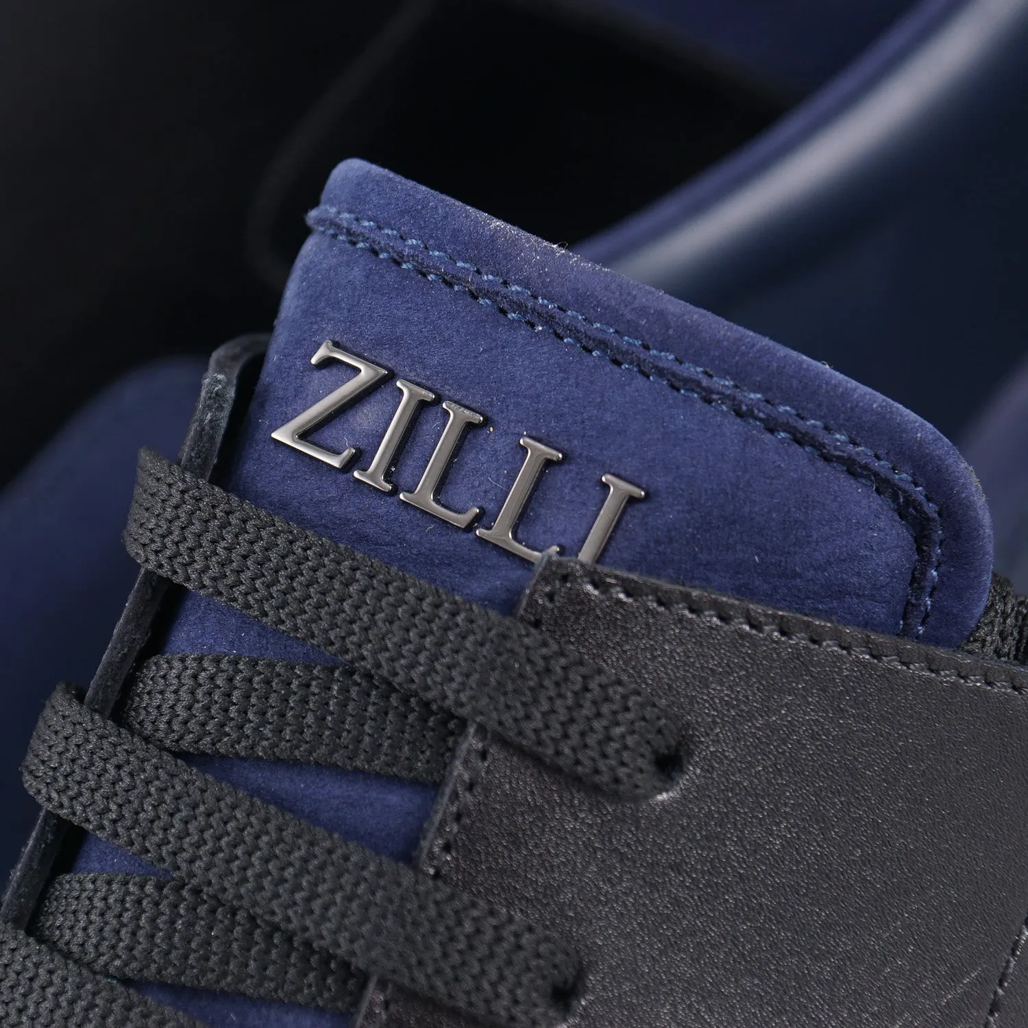 Zilli Nubuck and Calf Leather Sneakers