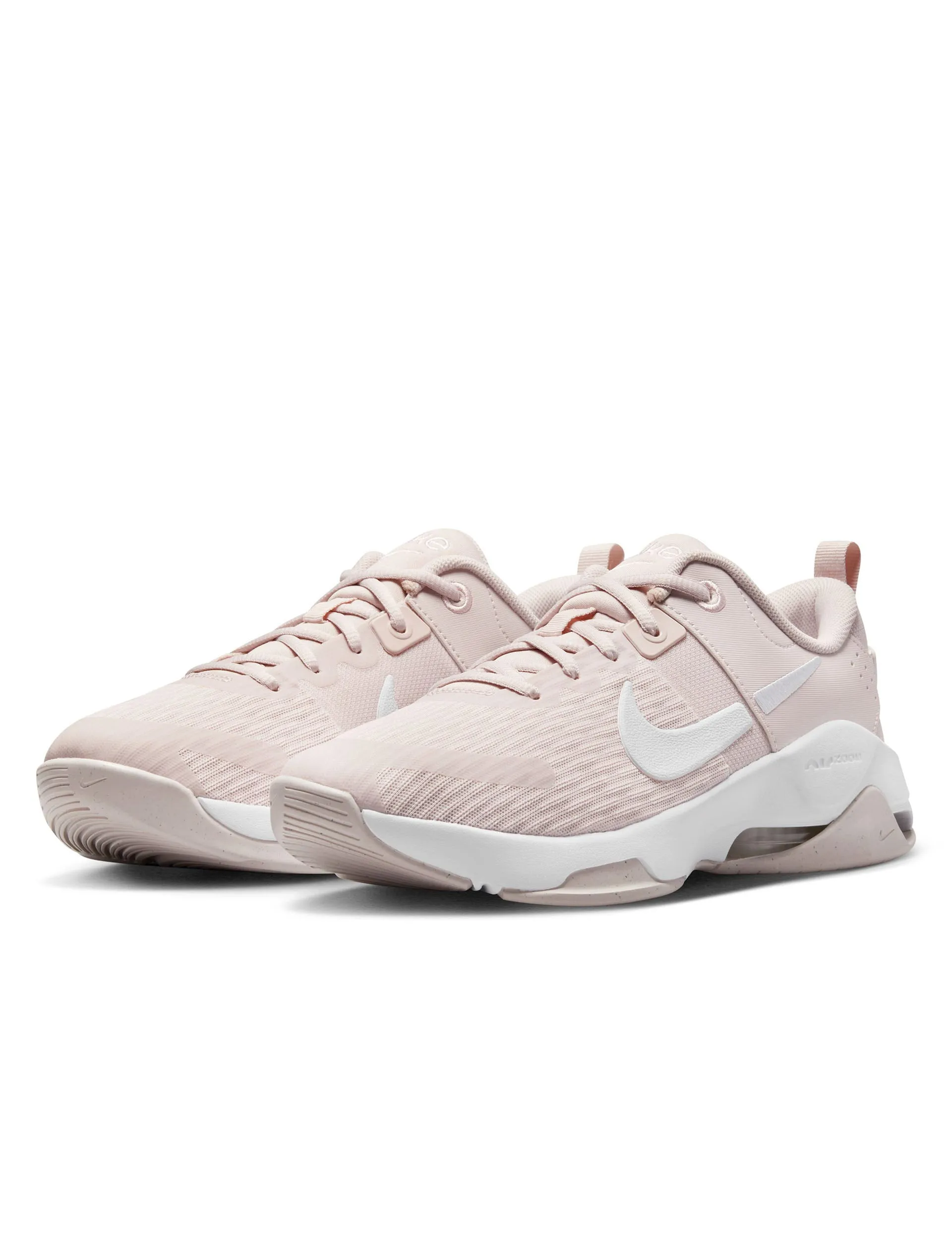 Zoom Bella 6 Shoes - Barely Rose/Diffused Taupe/Metallic Platinum/White